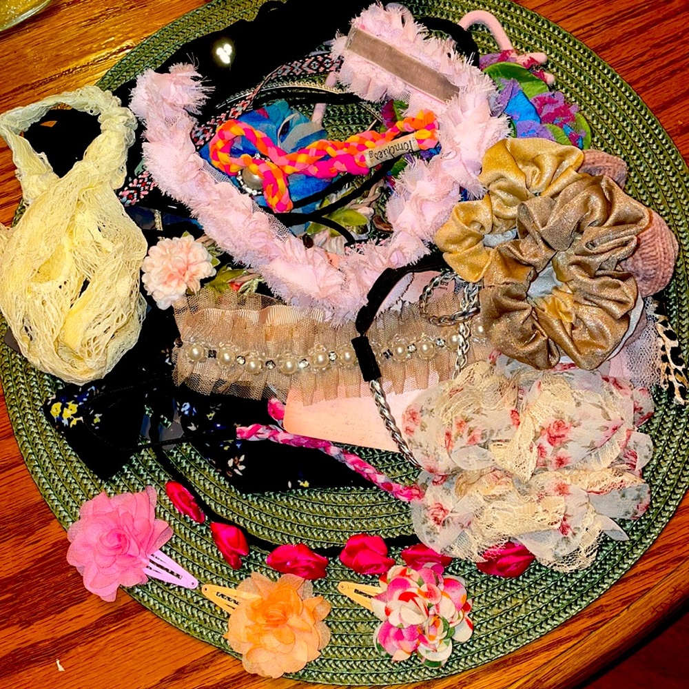 Head bands and scrunchies